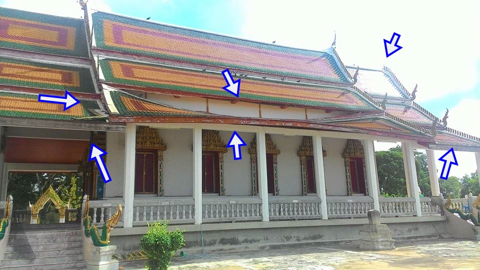 .ขอเชิญร่วมเป็นเจ้าภาพ สร้างหลังคาโบสถ์ วัดพระแก้ว จ.อยุธยา.